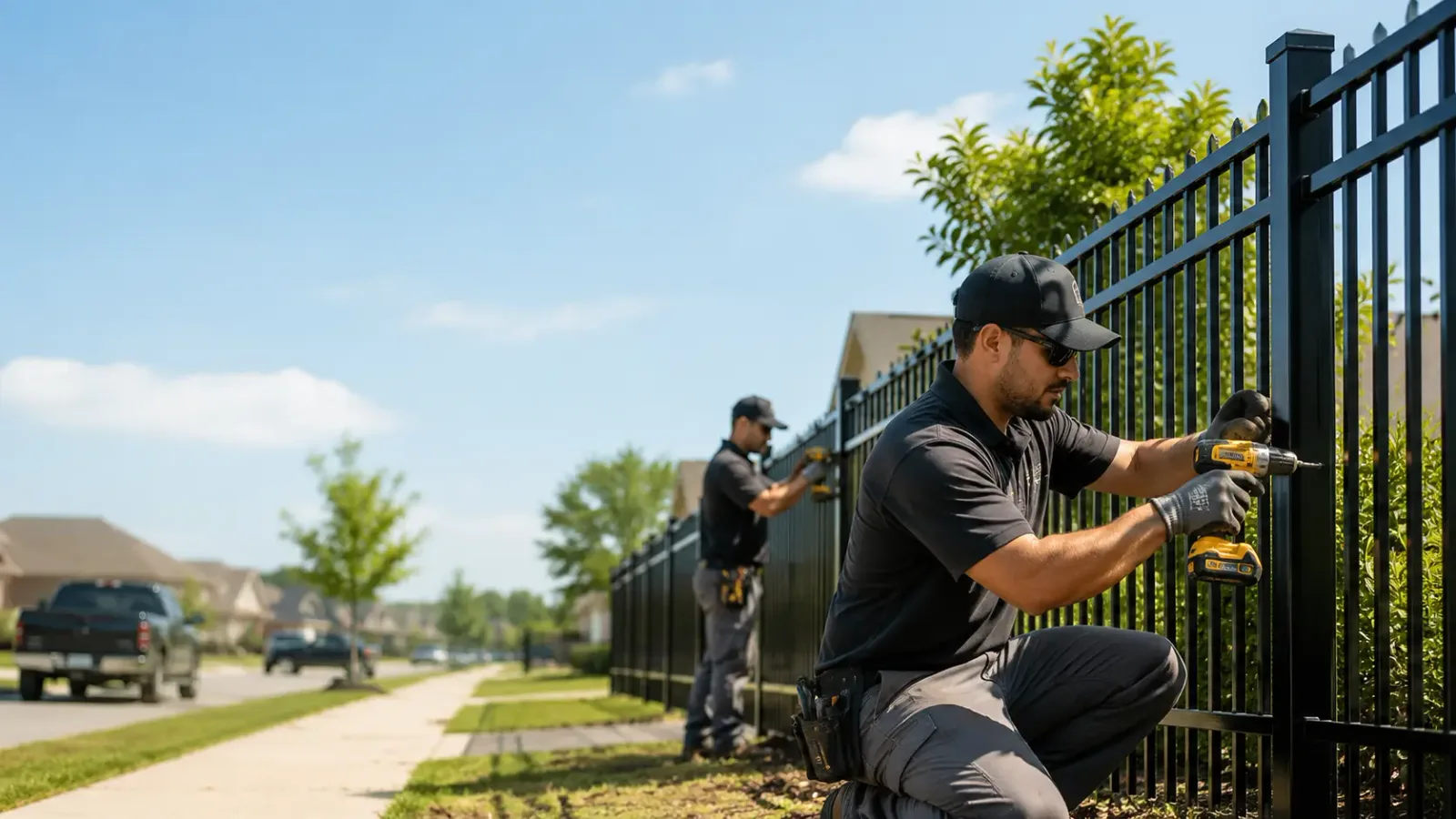 Metal Fence Installation in South Windsor, CT